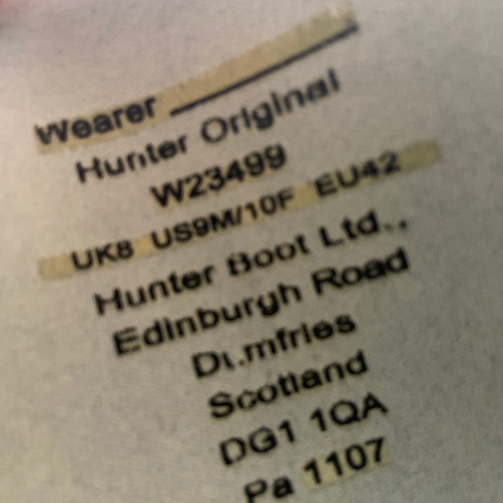 Women’s Hunter Boots - Picture 3 of 9